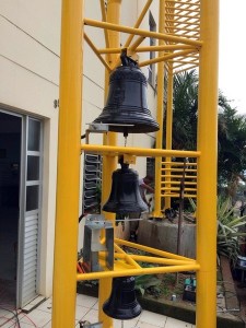 The 3 bells: St. Christine, St. Yves and St. Sergius